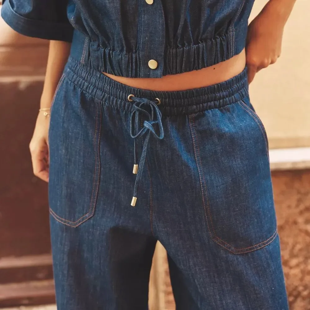 ZARA LINEN JOGGER PANTS